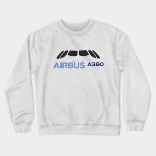 A380 front view Crewneck Sweatshirt